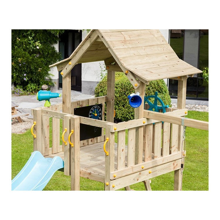 Parque Infantil Masgames Pagoda L Con Columpio Individual._3
