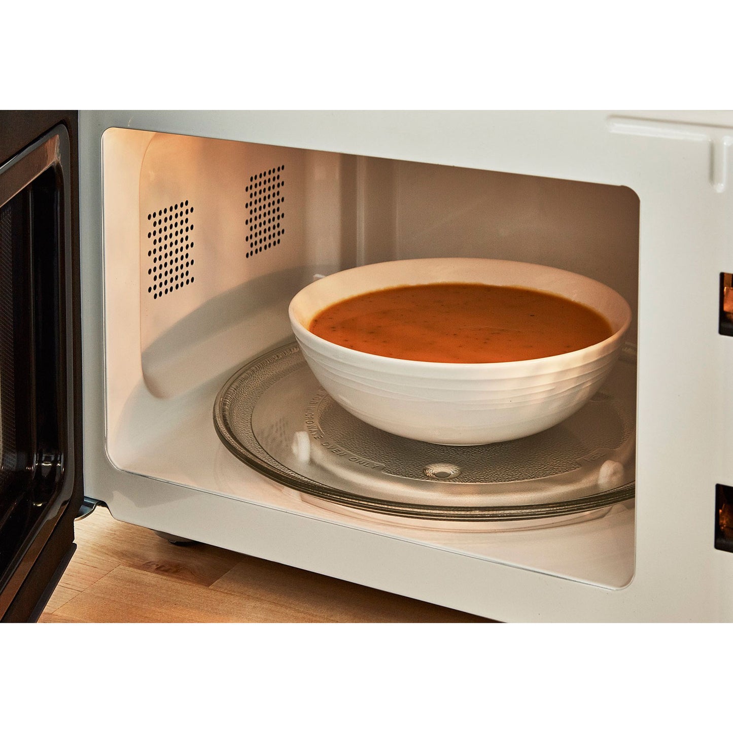 Swan Nordic Microondas Digital, 20l, 6 Niveles, Temporizador, Tirador Efecto Madera, Diseño, Sm22036gryneu, Gris 800w_4