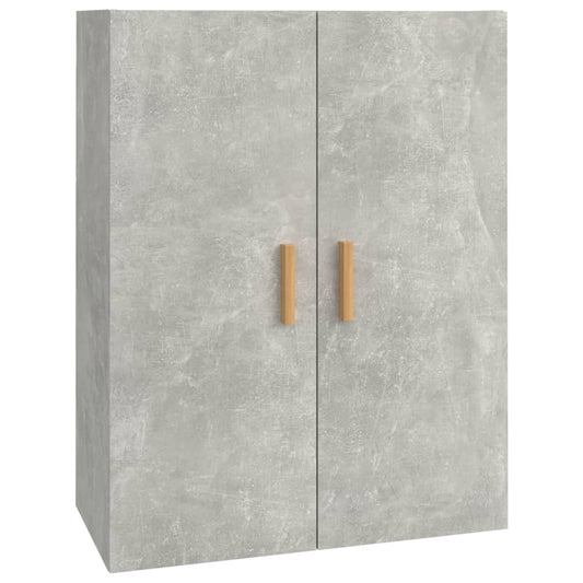 Armario Colgante De Pared Gris Hormigón 69,5x34x90 Cm / Vetonek_0