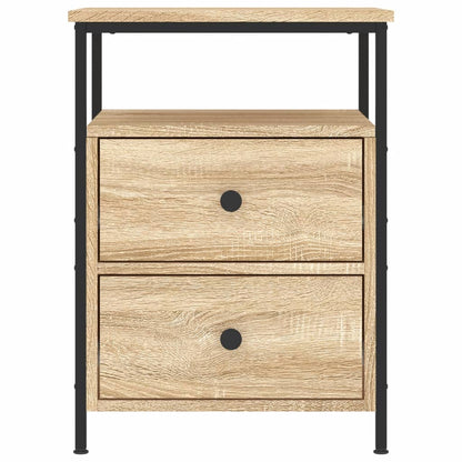 Mesitas Noche 2 Uds Madera Ingeniería Roble Sonoma 44x45x60 Cm_4