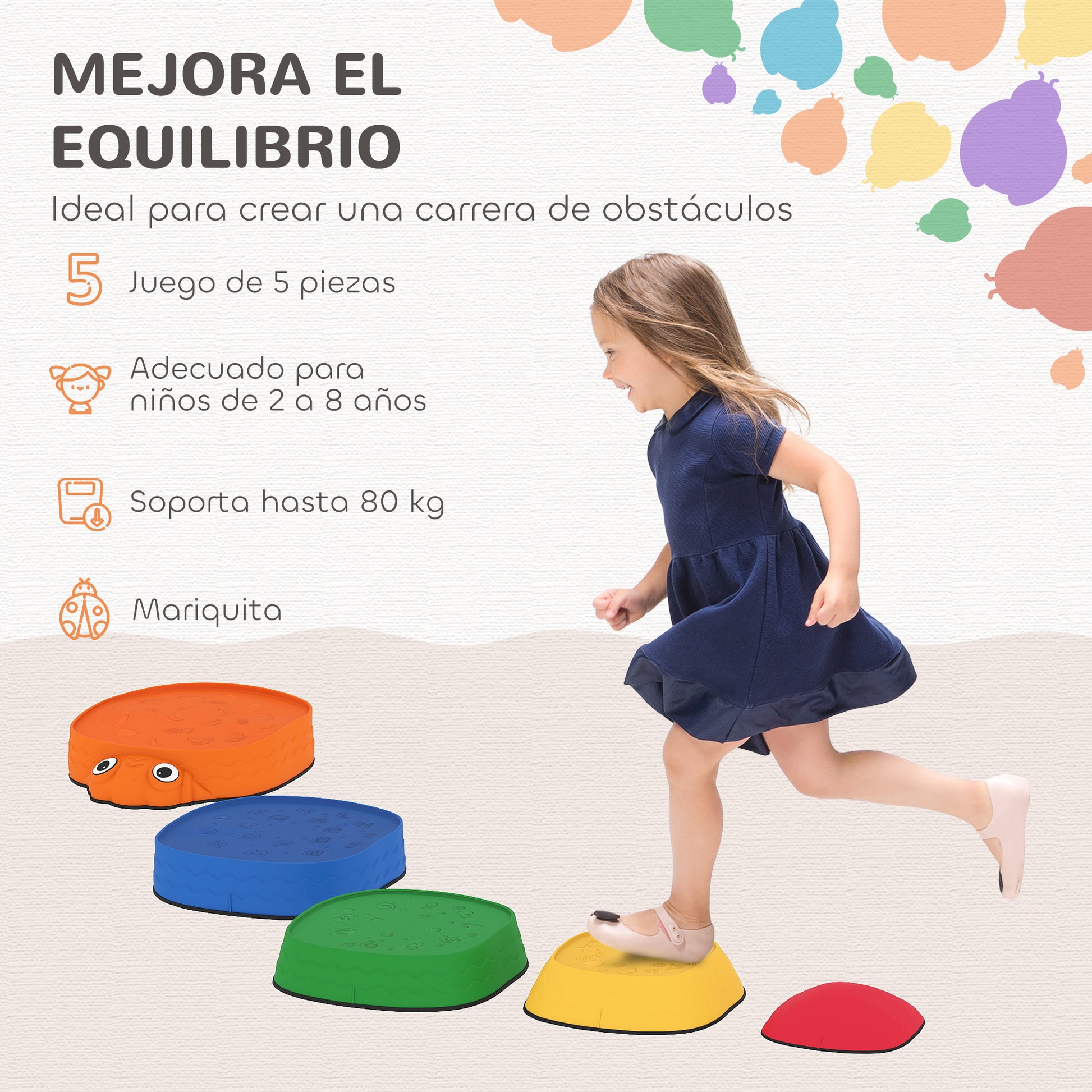 Aiyaplay Conjunto De Piedras De Equilibrio Para Niños Apilables De 5 Piezas_3