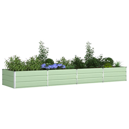 Jardinera Verde Pastel 385 X 100 X 45 Cm Acero Galvanizado_2