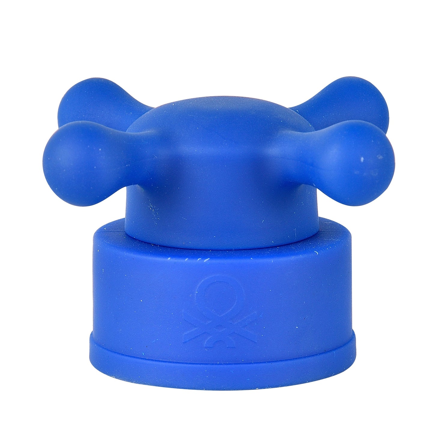 Botella De Agua 500ml Borosilicato Tapa Azul De Grifo Colección Rainbow_5