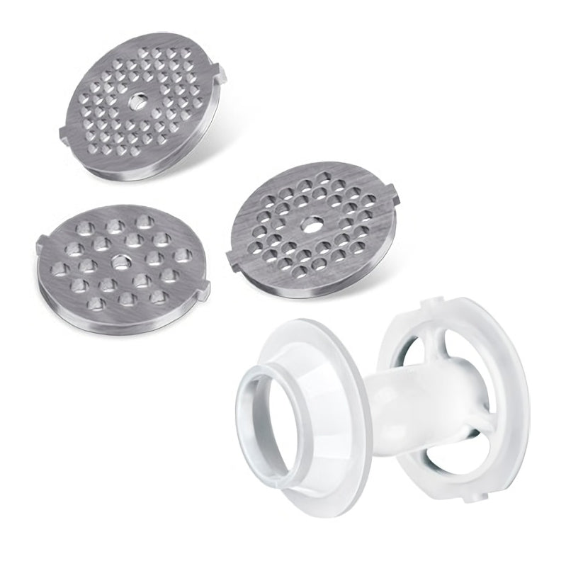 Picadora De Carne Eléctrica, Embutidora Salchicha,3 Discos Corte, Engranaje Metálico, Función Inversa Mpm Mmm-06