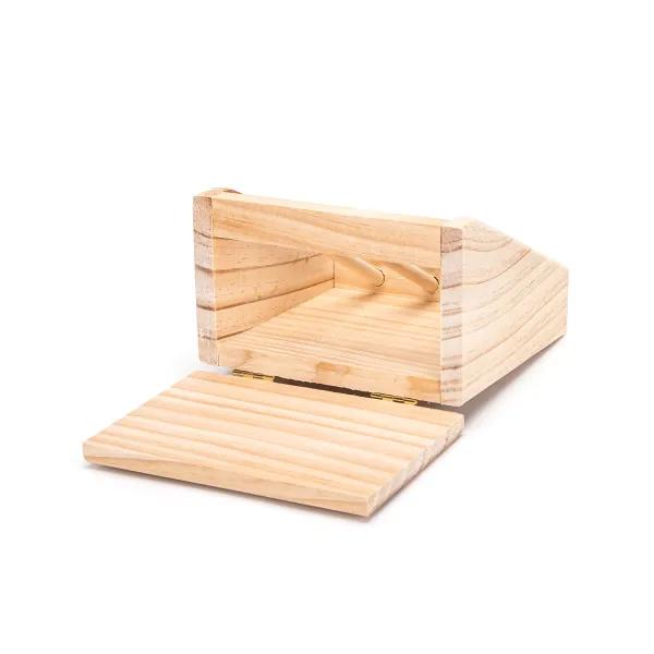 Comedero para heno de madera Nobleza 15 x 10 x 15 cm