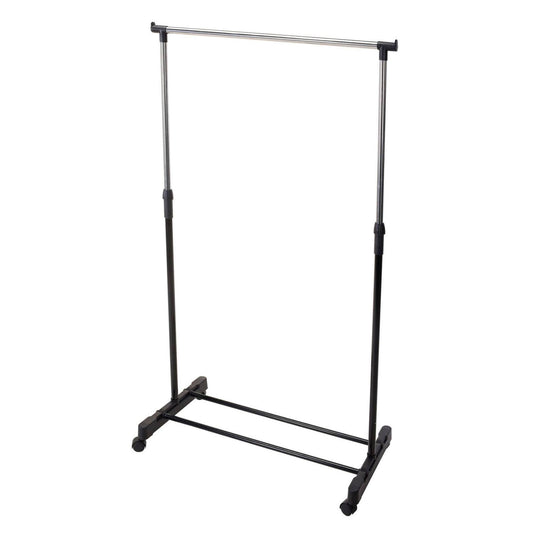 Well Home Estanteria Perchero Con Ruedas Acero Inoxidable H.90-160cm