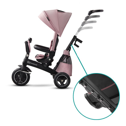 Triciclo Infantil Bidireccional Easytwist Mauvelous Pink_3