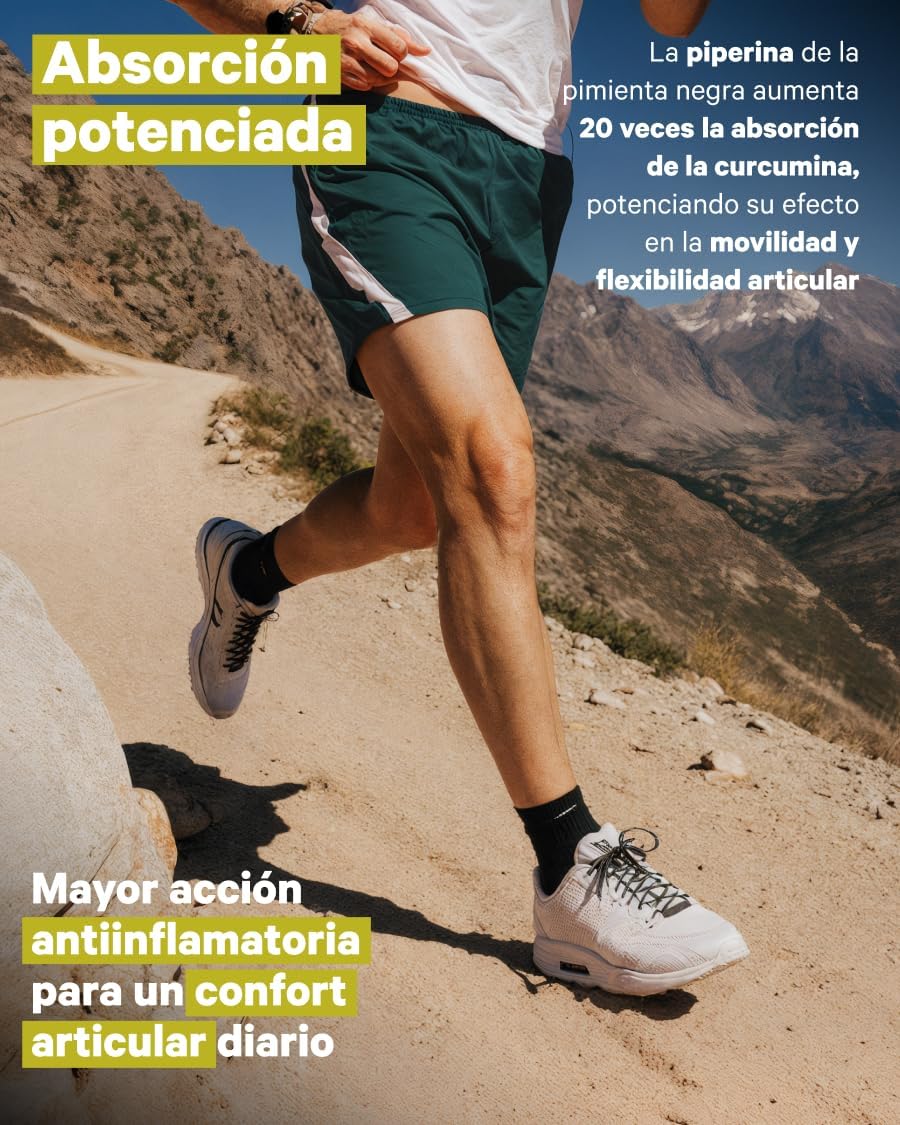 Cúrcuma Bio Certificada Antiinflamatorio Articular Nutribrain 300 Cápsulas_3