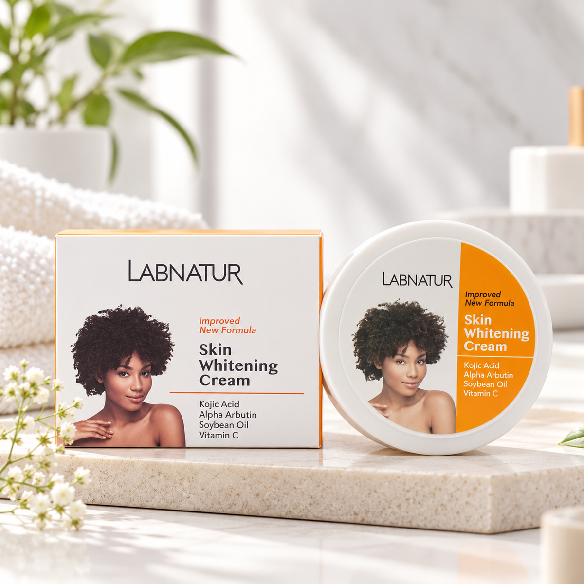 Crema Antimanchas Facial y Corporal Labnatur 250 ml | Niacinamida, Arbutina y Ácido Kójico | Vegano_2