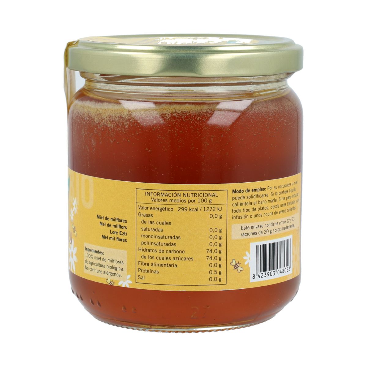 Miel Milflores Biocop 450 g