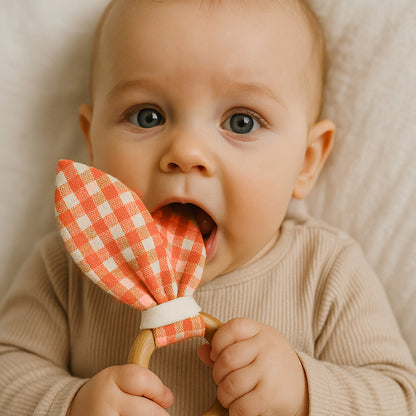 Mordedor De Algodón Orgánico Vichy