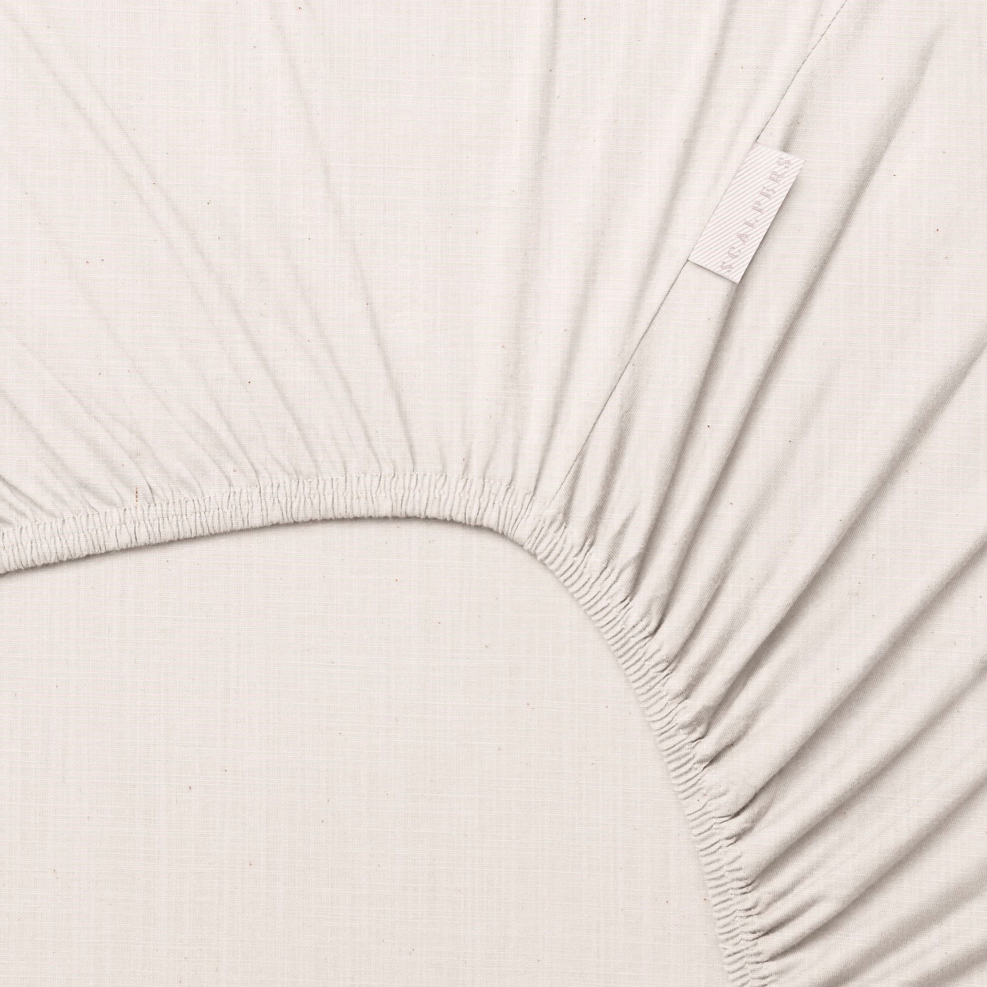 Sábana Bajera Ocre 150x200+30cm 100% Algodón 140gsm Ecru Haze Scalpers Home_2