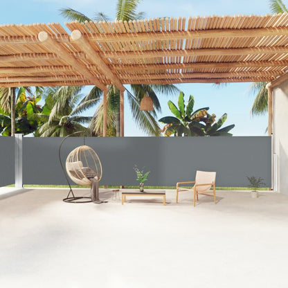 Vidaxl Toldo Lateral Retráctil Antracita 160x1200 Cm_1