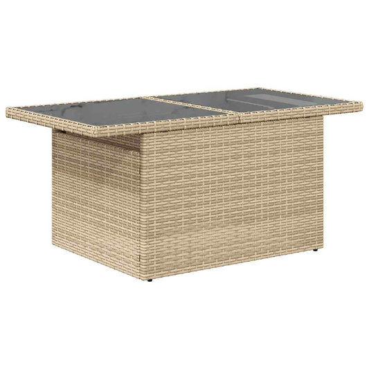 Set De Sofás De Jardín Y Cojines 8 Piezas Ratán Sintético Beige / Vetonek_0