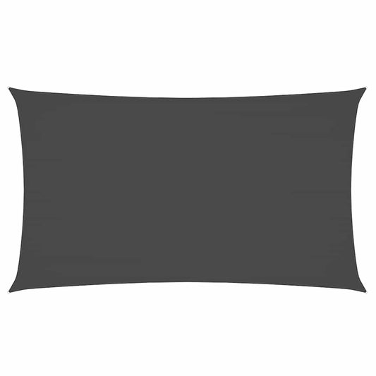 Vidaxl Toldo De Vela Rectangular Tela Oxford Gris Antracita 2x4,5 M_0