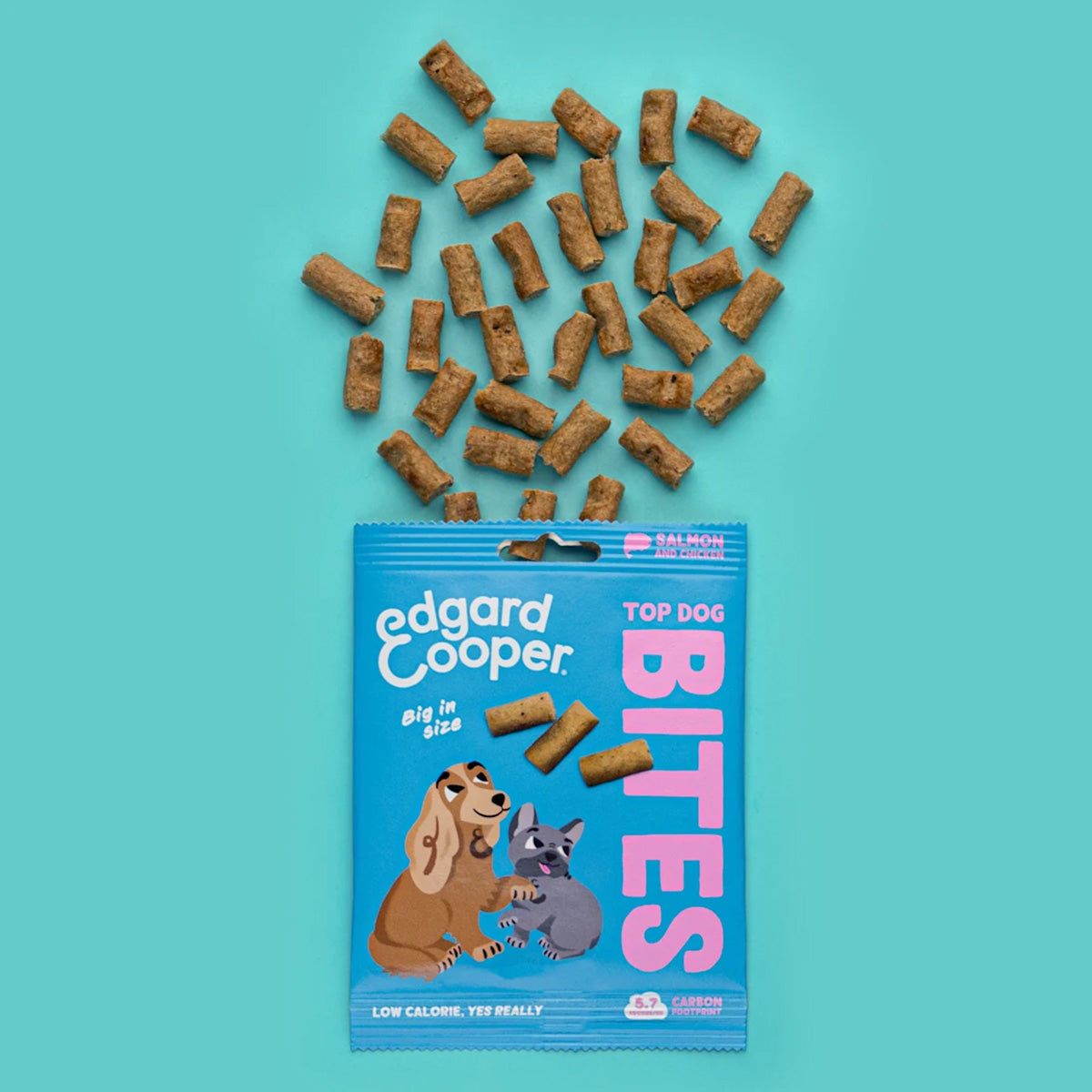 Bocaditos grandes de Salmón Edgard Cooper 50 g
