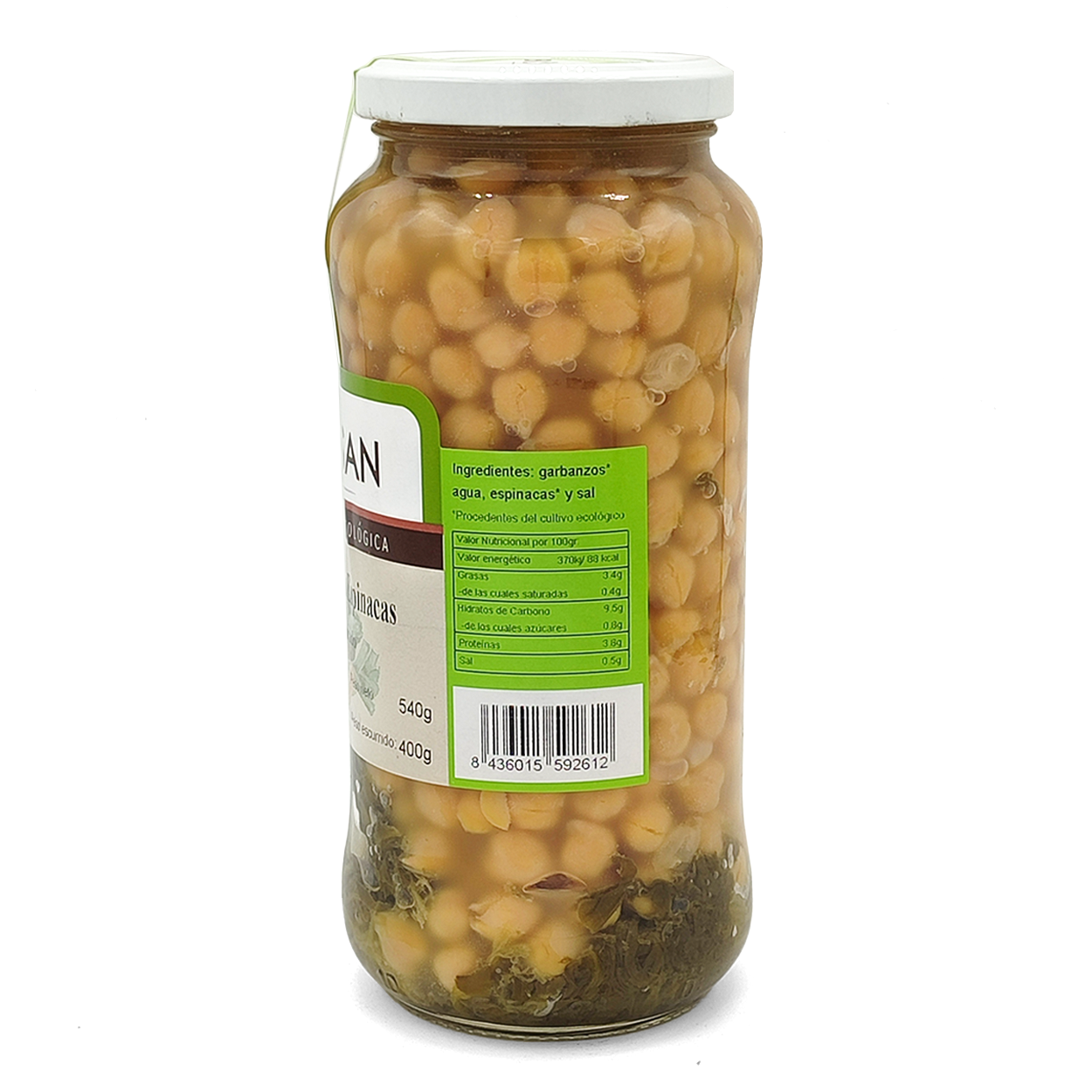 Garbanzos Con Espinacas Eco Bionsan 540gr_3