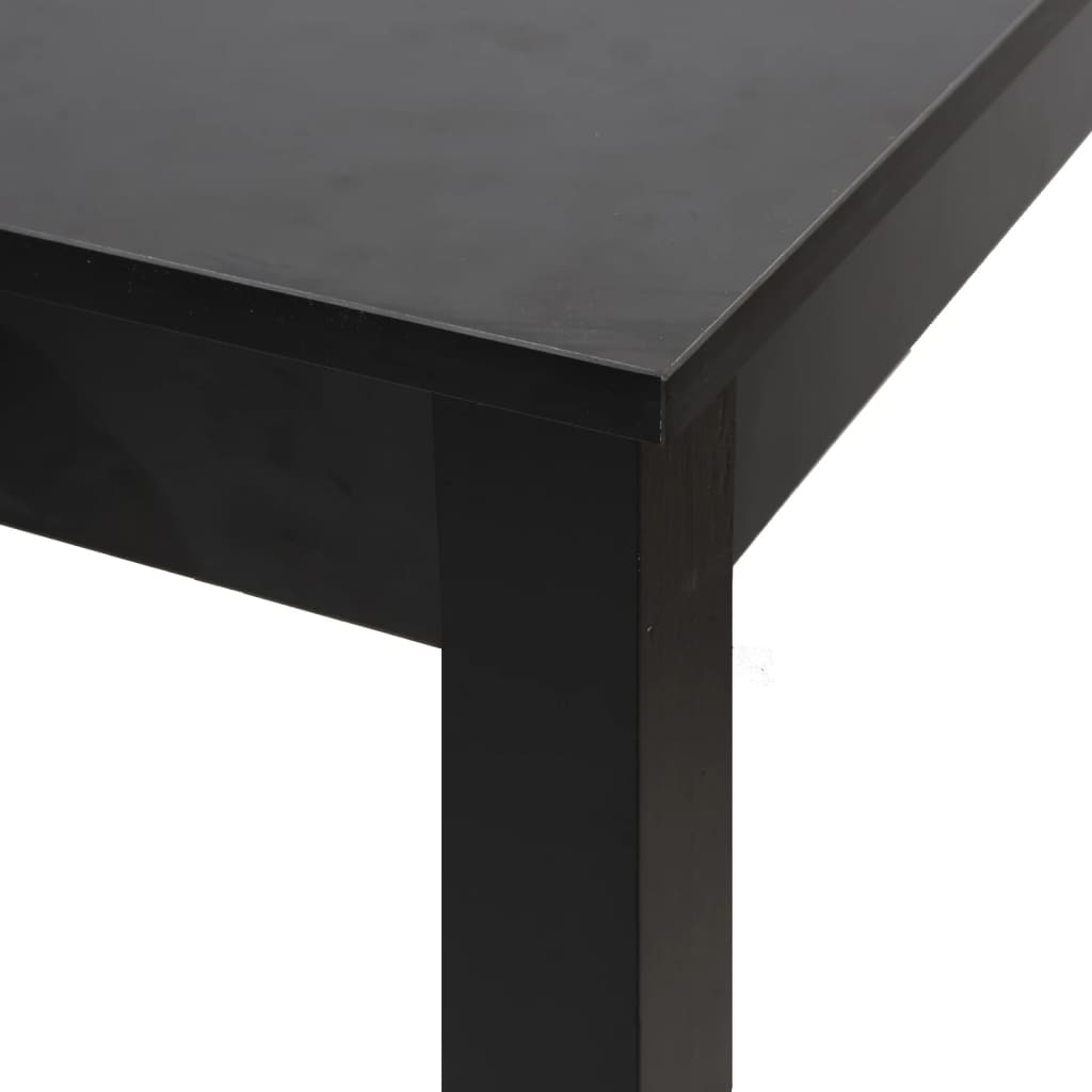 Mesa Alta De Bar Mdf Negra 55x55x107 Cm_2