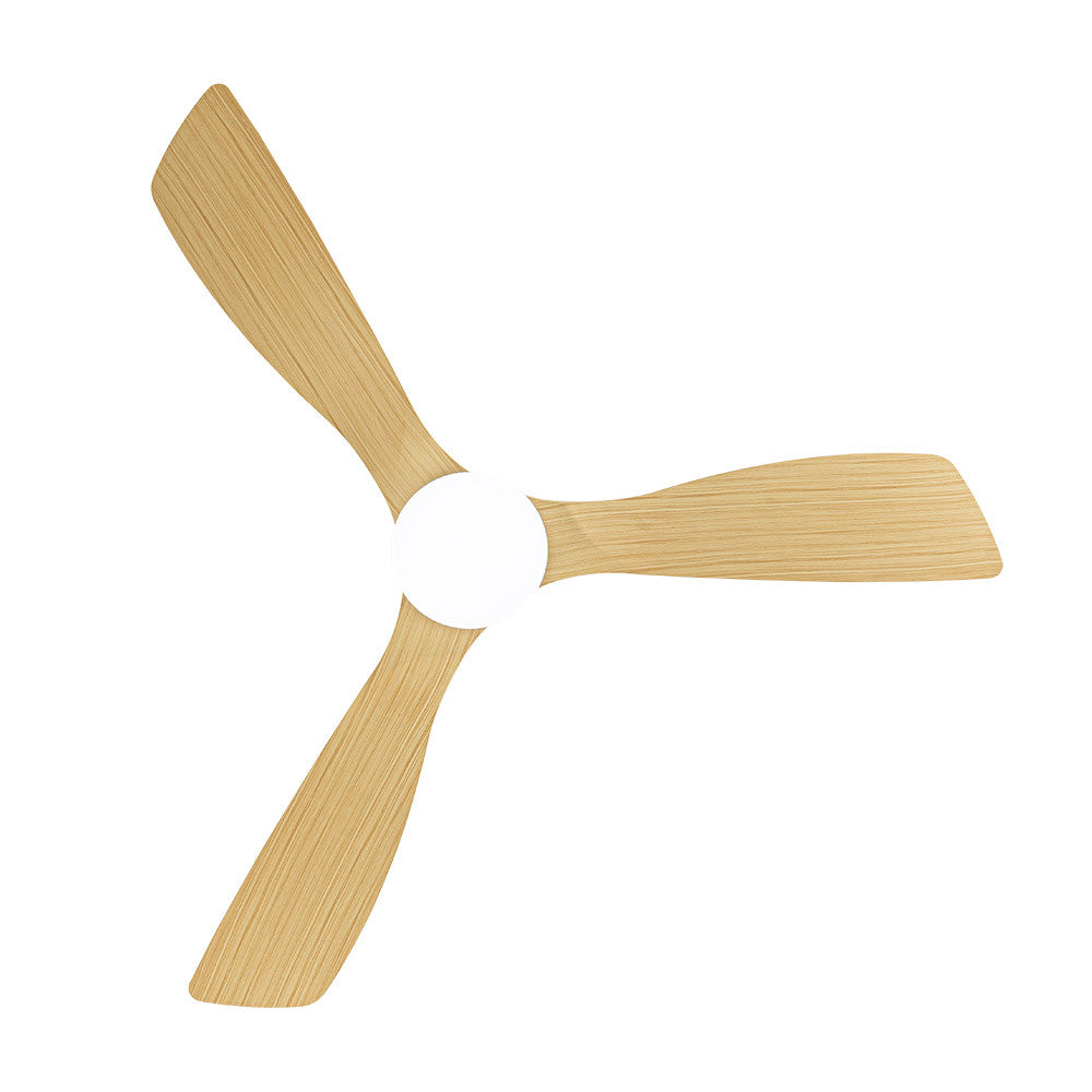 Ventilador Dc Azabache 20w Blanco 3asp.haya 6vel 3 Col 40/50x121d 2350lm Remoto,memor,tempo_2