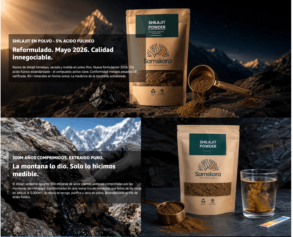 Resina De Shilajit Mumijo - 100g | Resina Pura De Presentación Tradicional, Vegano, Sin Gluten, Sin Aditivos_4