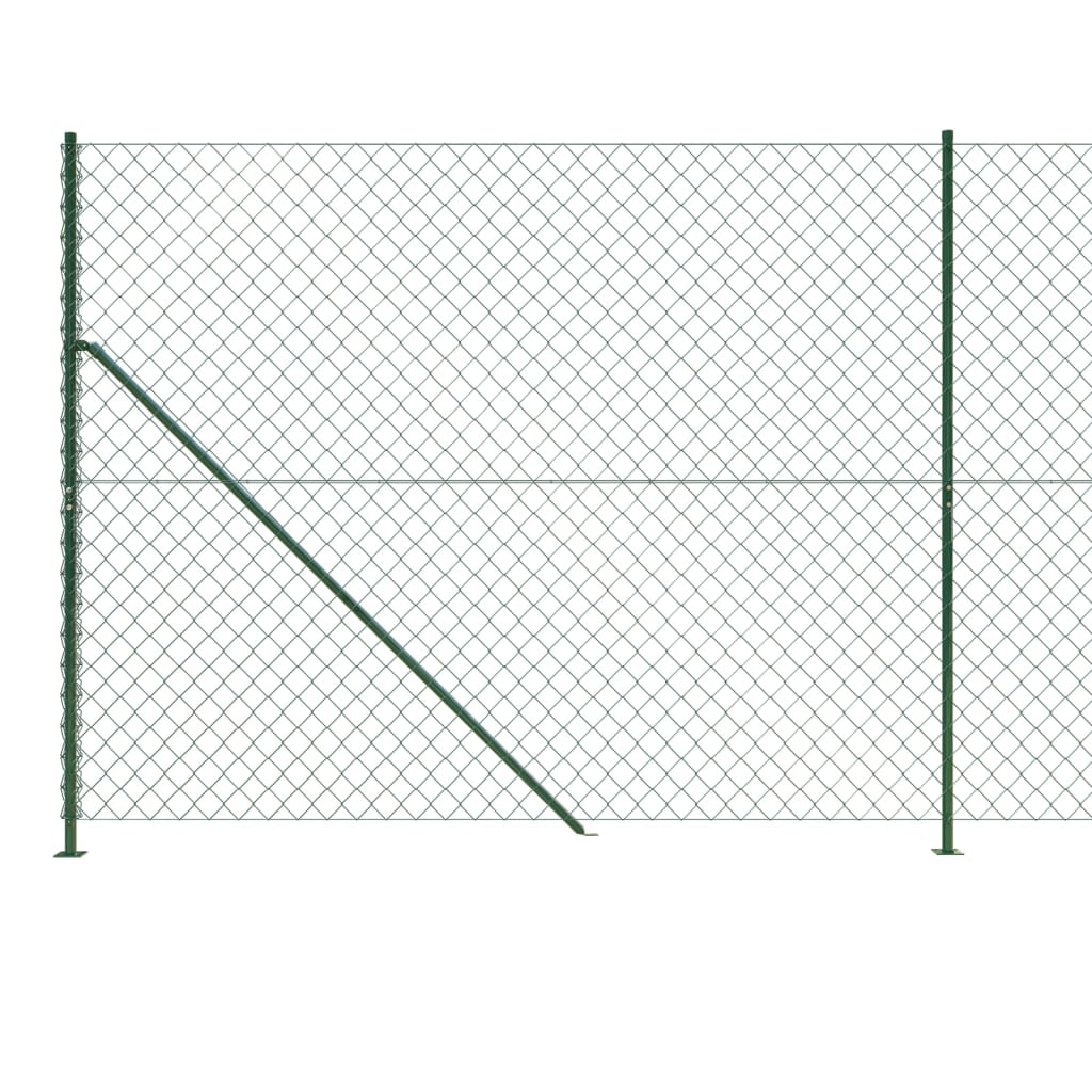 Cerca De Alambre Con Brida Verde 1,8x10 M / Vetonek_4
