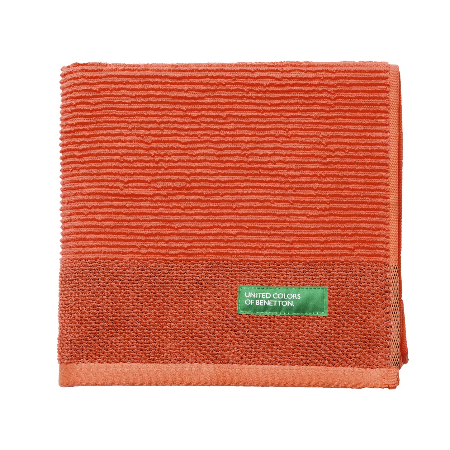 Set 3pcs Toallas De Baño (30x50+50x90+70x140cm) 450 Gsm 100%algodon Rojo Casa Benetton_4