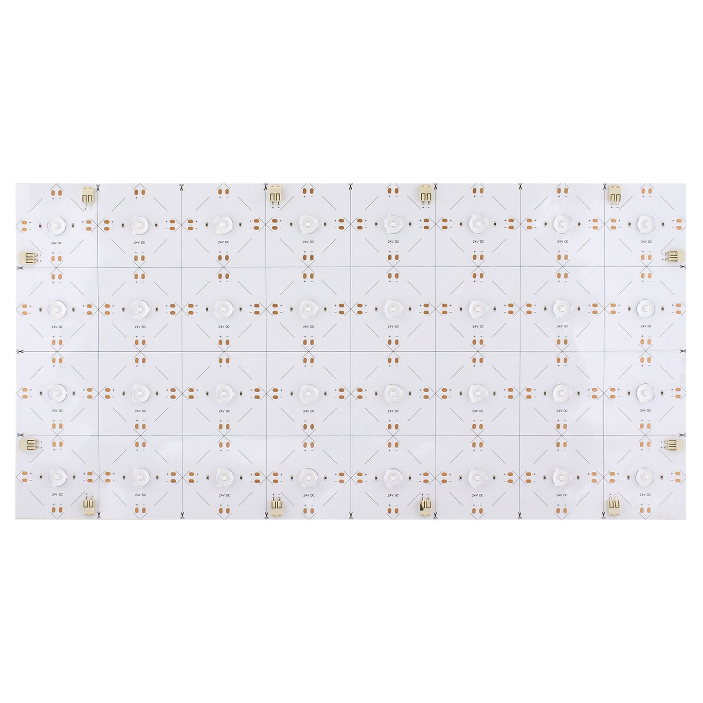 Hoja Flexible Ip20, 240*480mm, 32led, Dc24v, 25w, Blanco Frío_1