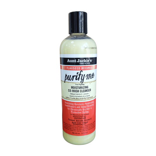 Co-wash Hidratante Purify Me Flaxseed Aunt Jackie's 355ml_0