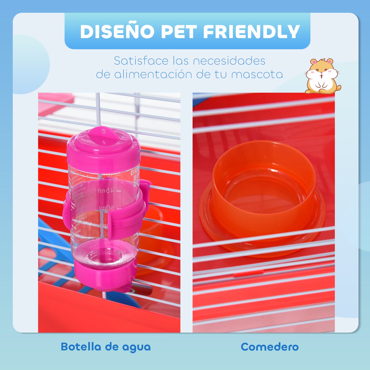 Pawhut Jaula Para Hámster_3