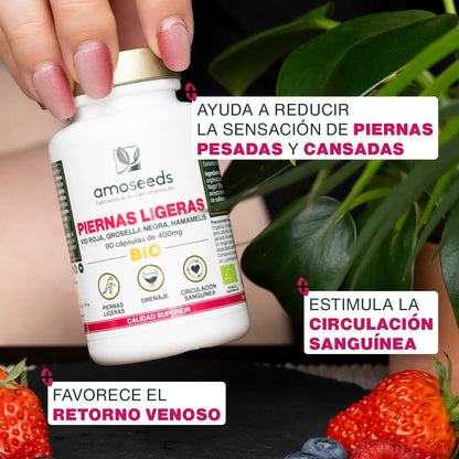 Complejo Piernas Ligeras Bio | 90 Cápsulas_2