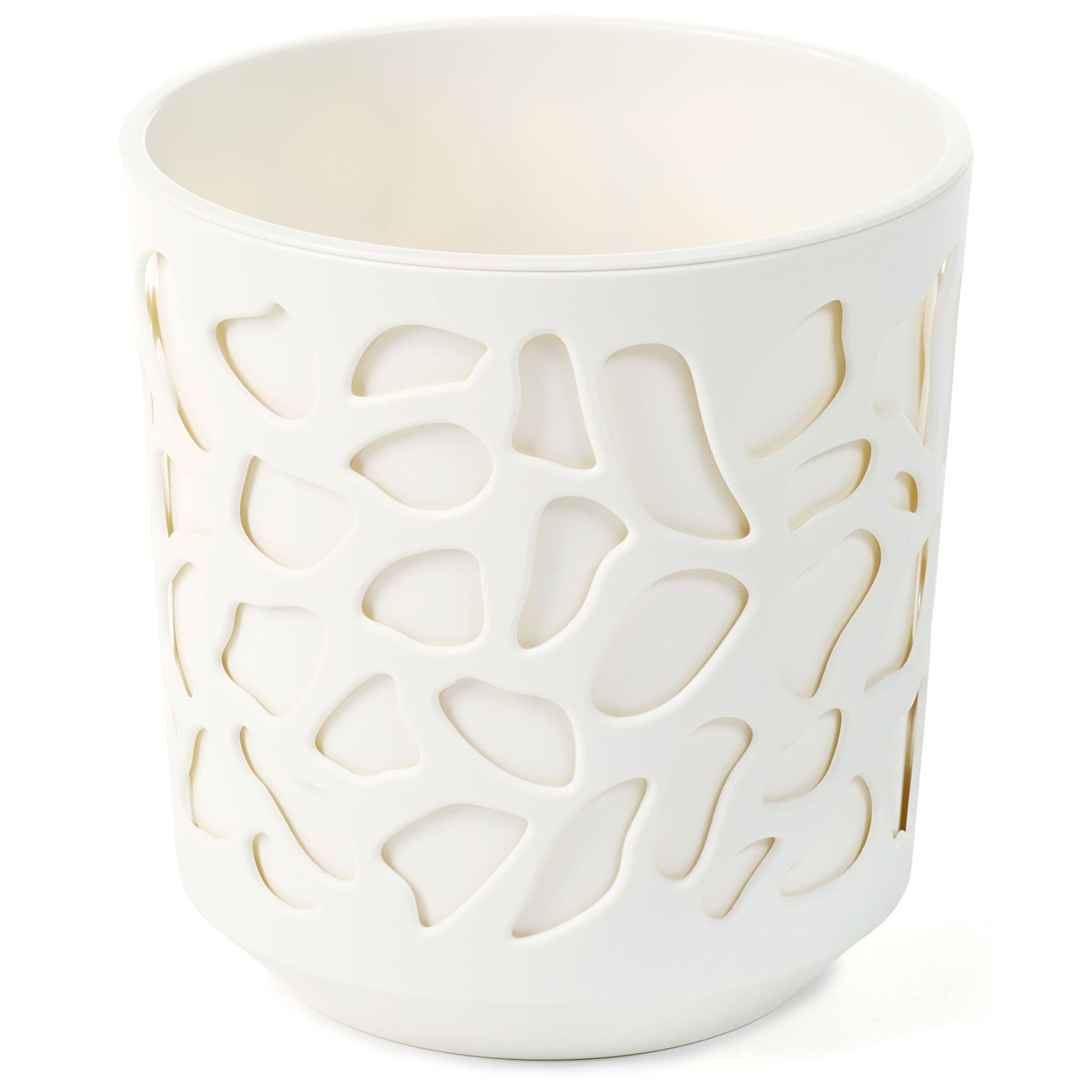 Maceta Duet 300 Crema Y Crema_0