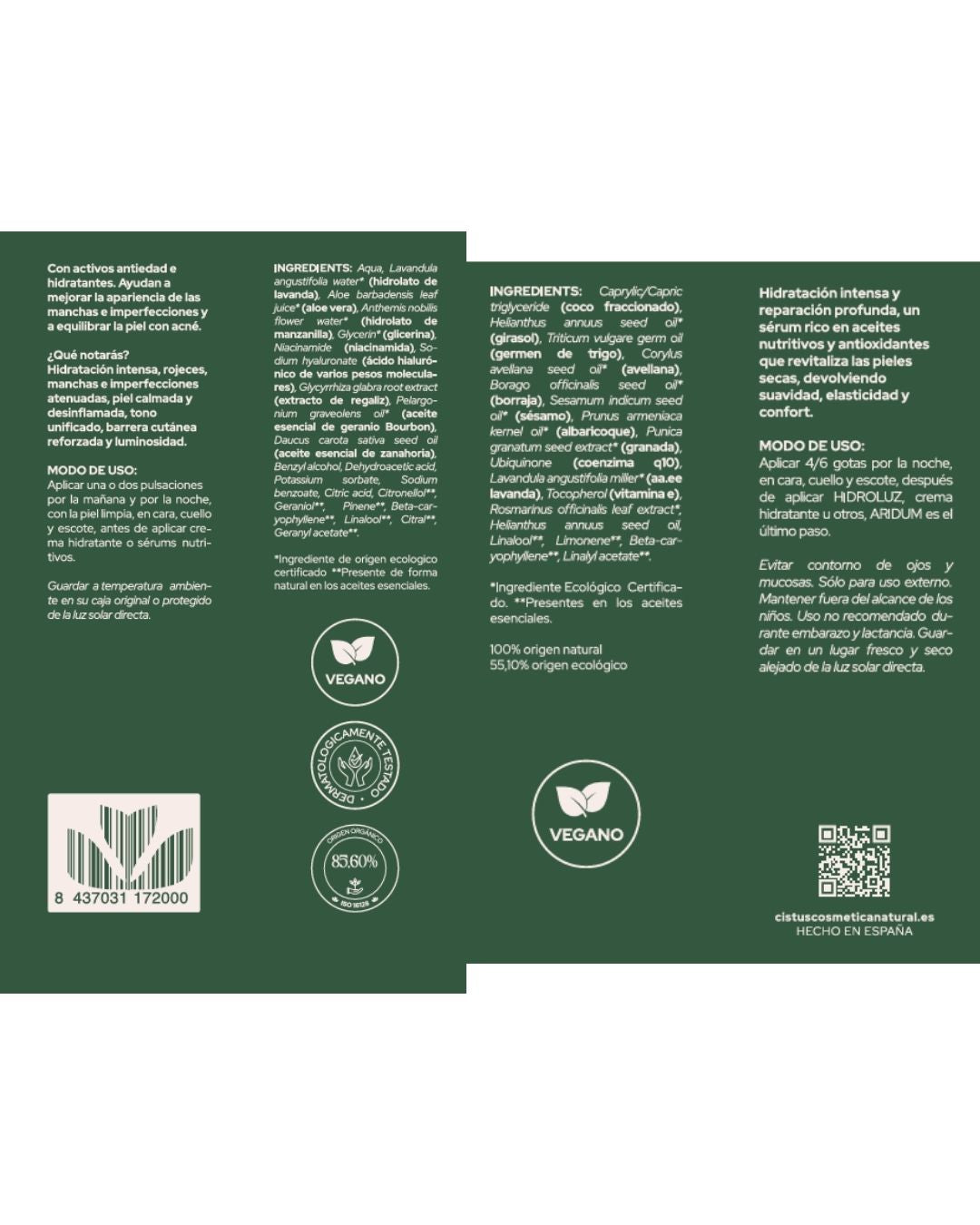 Pack Facial Hidratante y Nutritivo para Piel Seca y Sensible con Ácido Hialurónico y Coenzima Q10_4