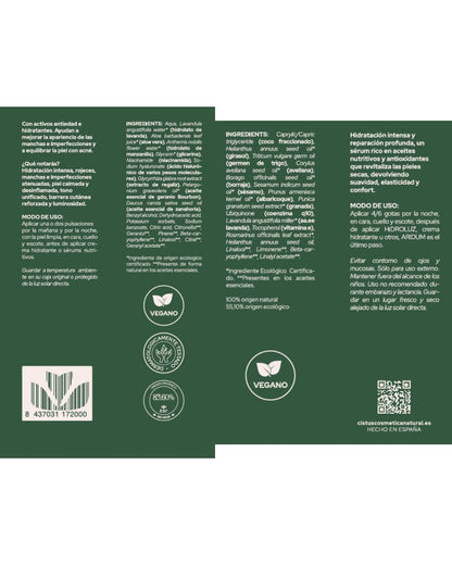 Pack Facial Hidratante y Nutritivo para Piel Seca y Sensible con Ácido Hialurónico y Coenzima Q10_4