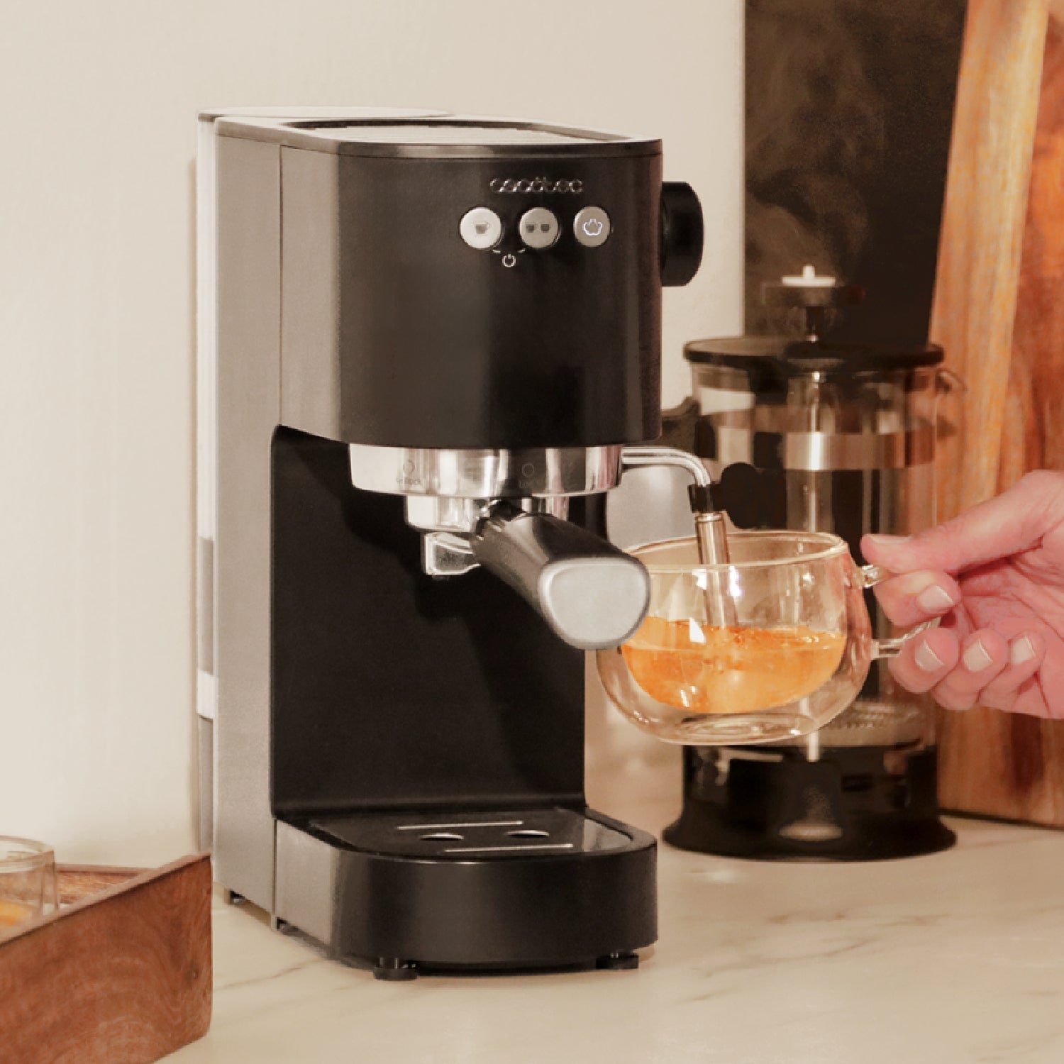 Cecotec Cafetera Express Cafelizzia Fast_1