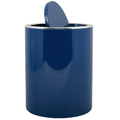 Cubo De Basura Msv as Kamaka 6 Litros De Plastico En Color Azul Electrico Ø18,5 X 26 Cm_3