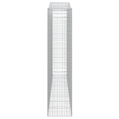 Cestas De Gaviones 5 Uds Forma De Arco Hierro 400x50x220/240 Cm_4