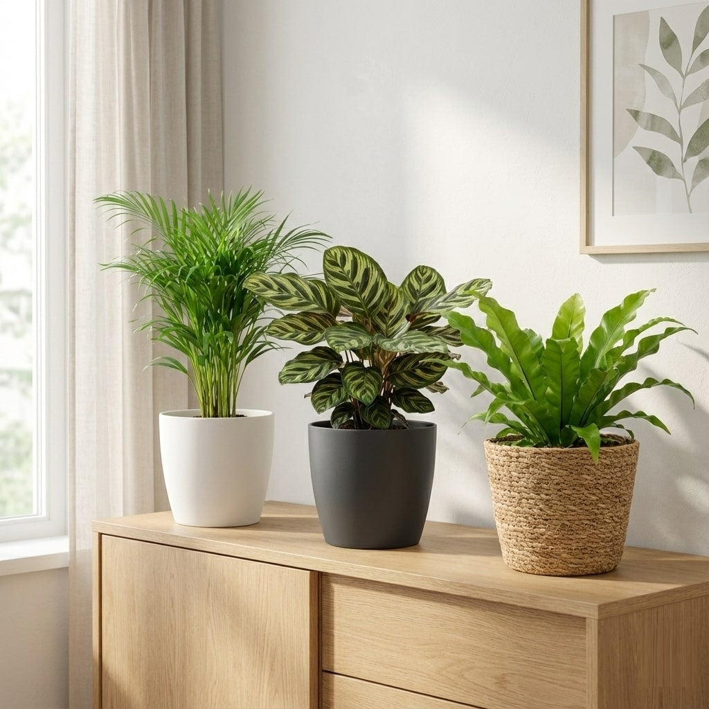 Plantas Purificadoras De Aire - 6 Unidades - Ø12 Cm - 30-40 Cm_1