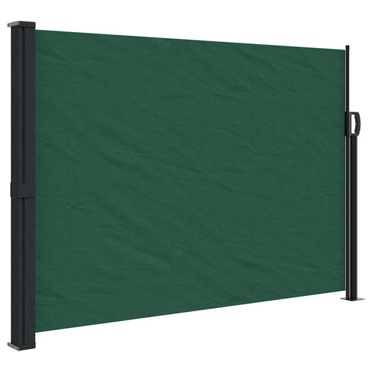 Vidaxl Toldo Lateral Retráctil Verde Oscuro 140x600 Cm_0