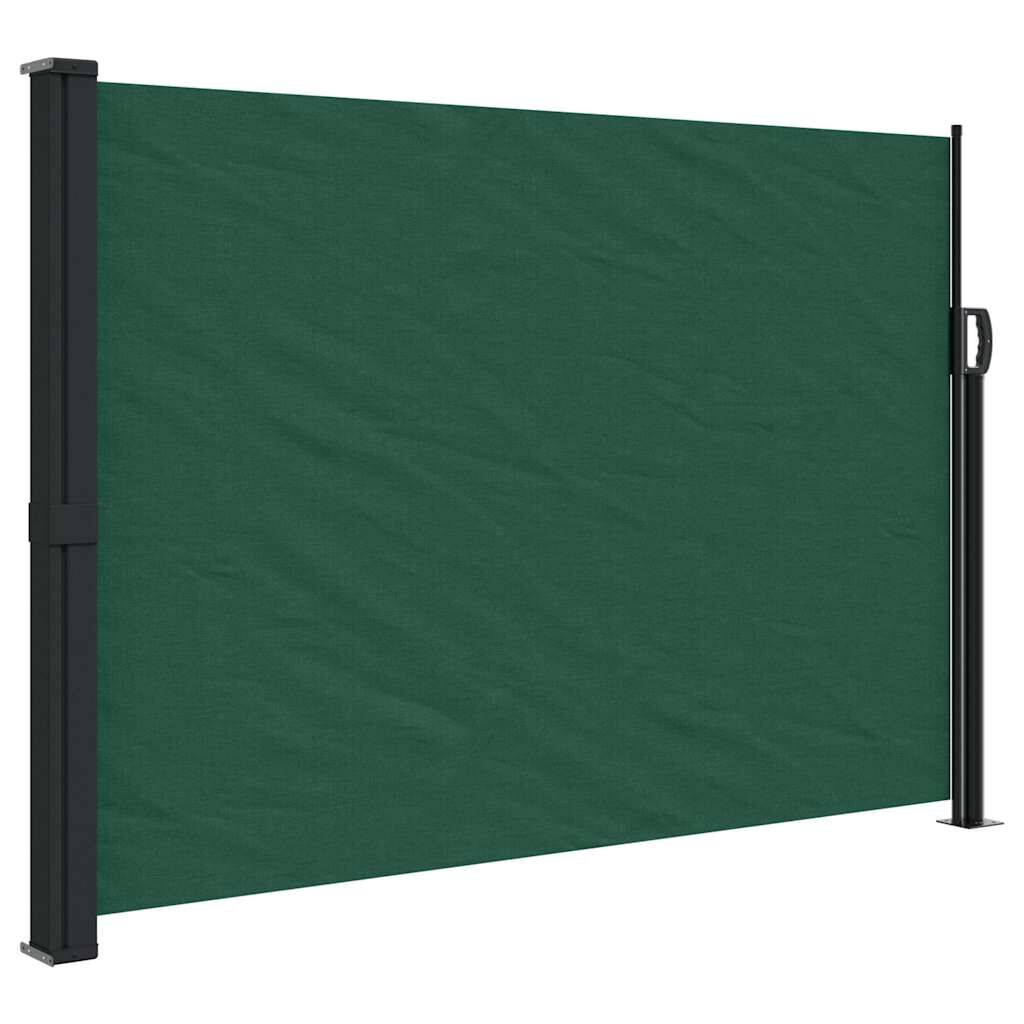 Vidaxl Toldo Lateral Retráctil Verde Oscuro 140x300 Cm_0