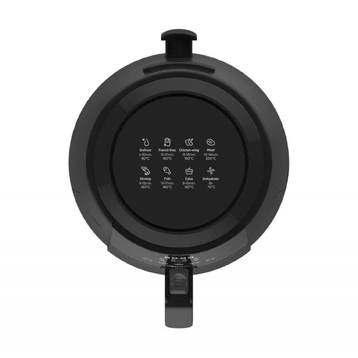 Evvo Freidora Sin Aceite Tasty Fryer - 1500w, Tecnología Dual Cyclone, Multifunción, Hasta 200º (capacidad: 5 Litros)_2
