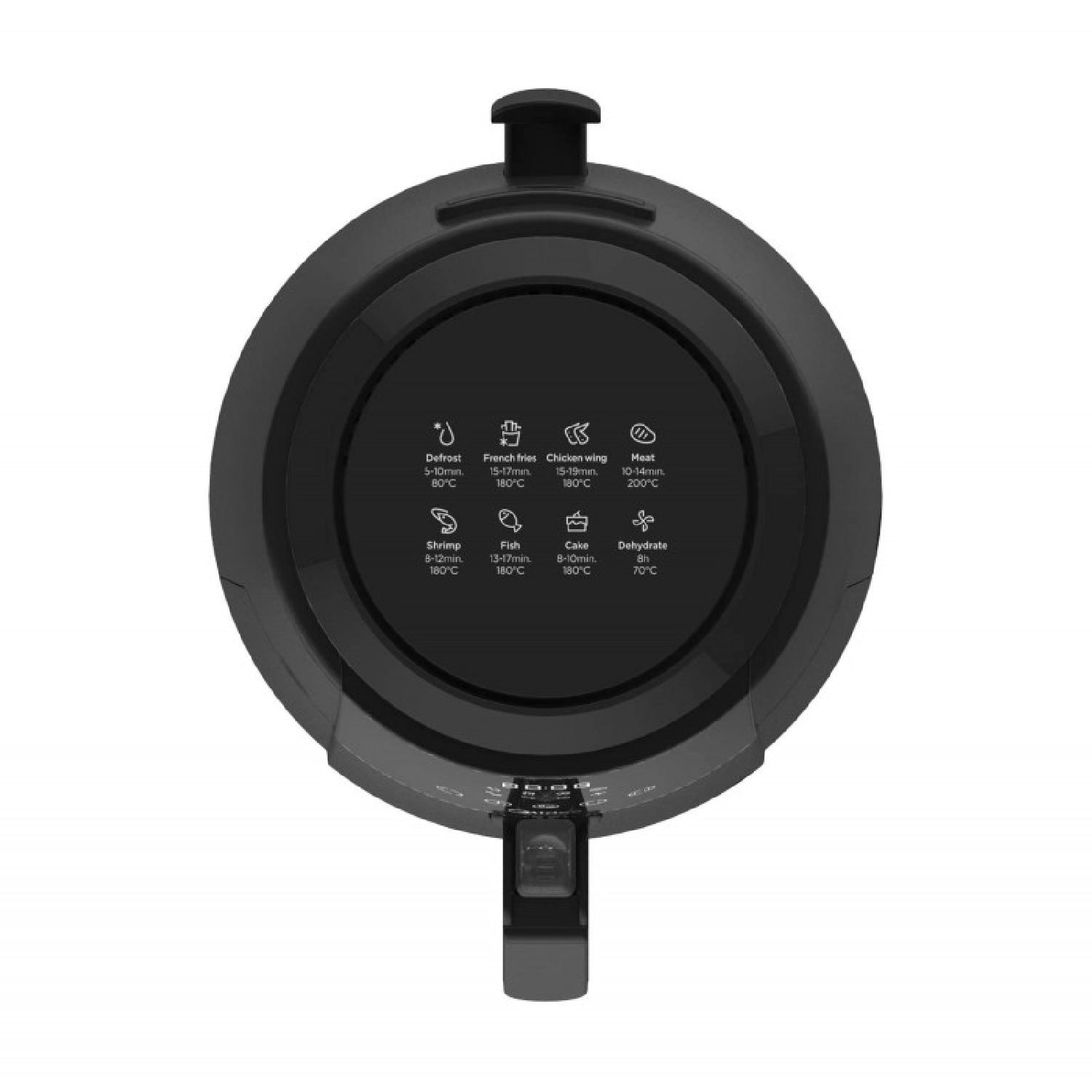 Evvo Freidora Sin Aceite Tasty Fryer - 1500w, Tecnología Dual Cyclone, Multifunción, Hasta 200º (capacidad: 3,5 Litros)_2