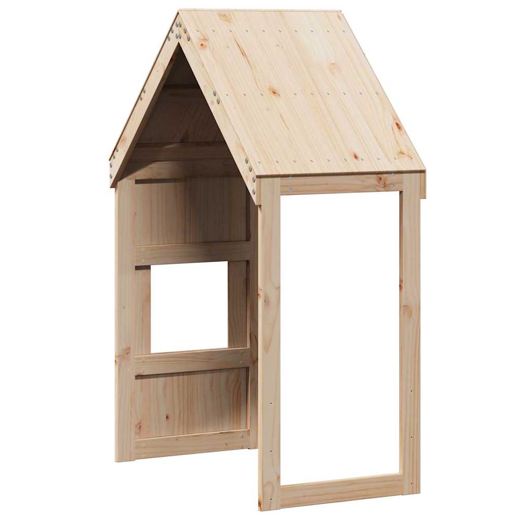 Techo De Cama Infantil Madera Maciza Pino 55x99x139,5 Cm_5