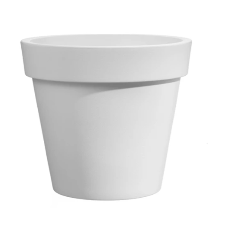 Veca Macetero Plástico Blanco Easy 45x41 Cm