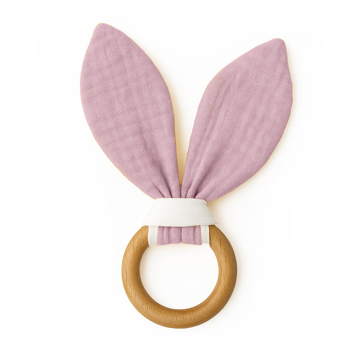 Mordedor De Algodón Orgánico Rosa_0