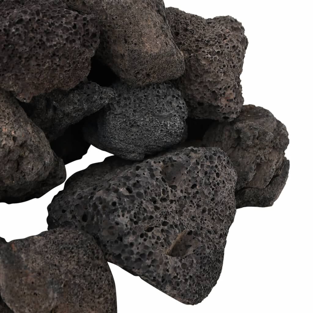 Vidaxl Rocas Volcánicas Negras 10 Kg 5-8 Cm_4