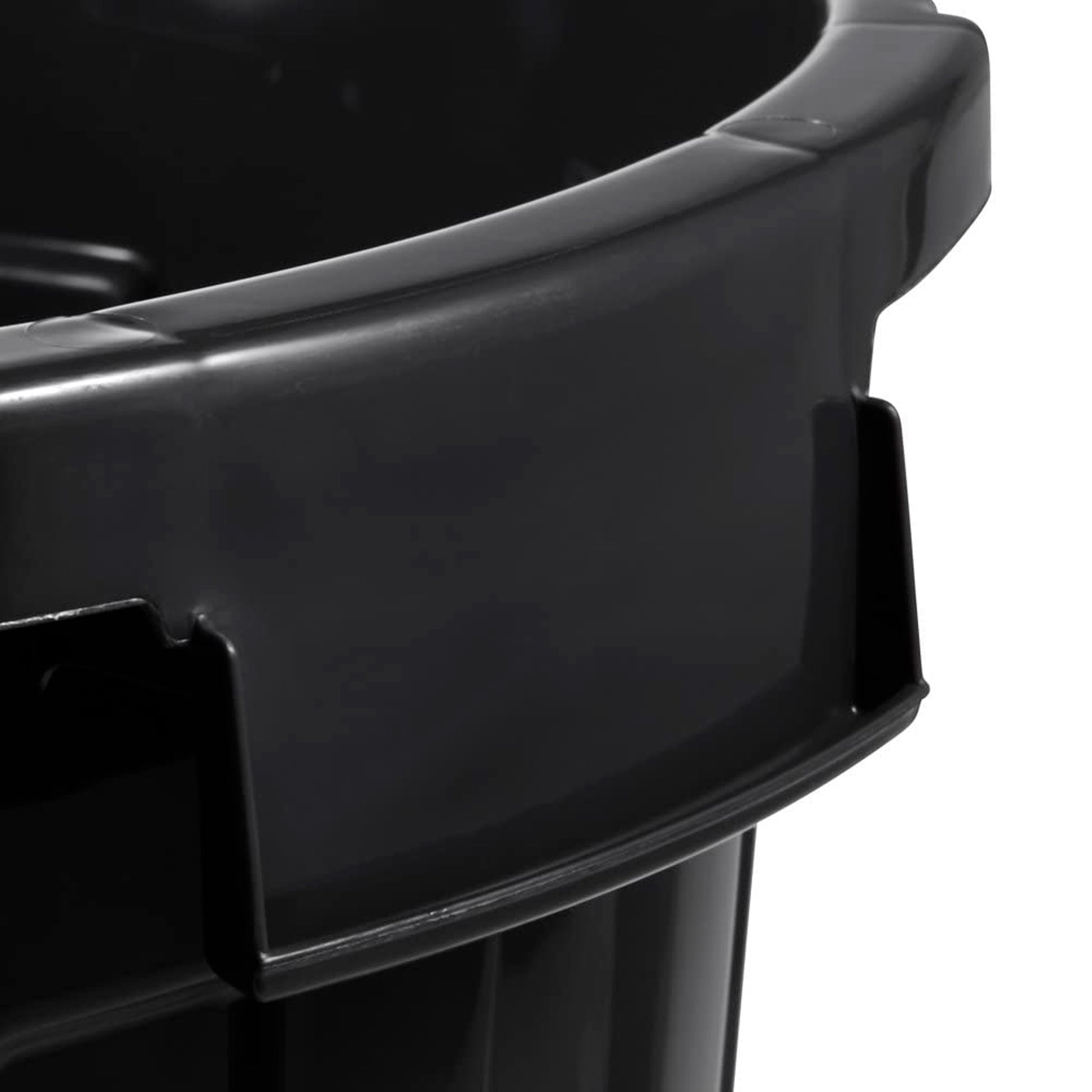 Set De 3 Cubos De Basura/papelera Polivalente Mats Con Tapa Cerrable De Plastico Resistente 7/23/50 Litros En Color Grafito_3