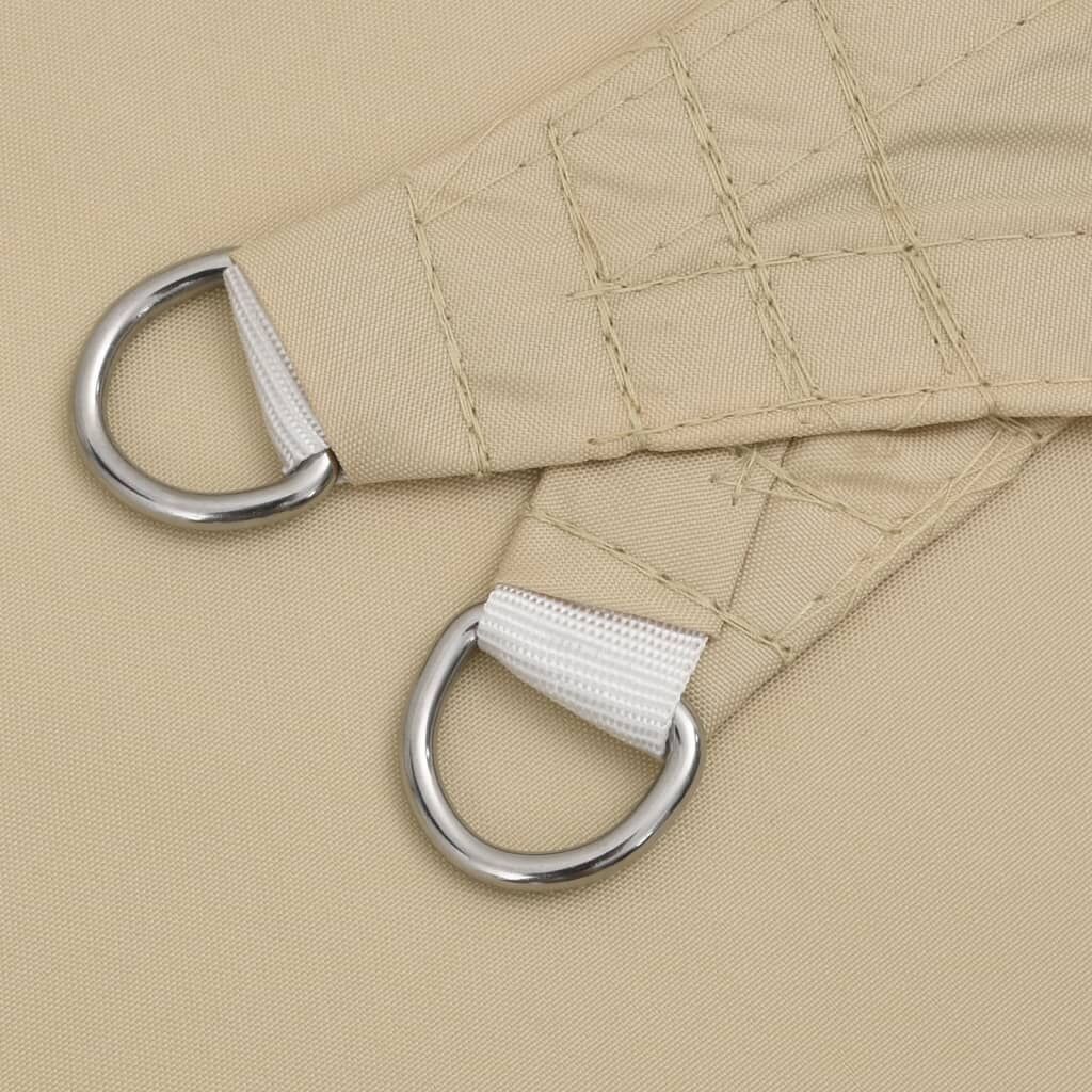 Vidaxl Toldo De Vela Poliéster Oxford 100% Beige 7x5x5 M_4