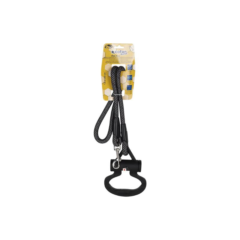 Correa De Cuerda De Nylon Con Dispensador De Bolsas Para Perros 1,2 X 120 Cm_1