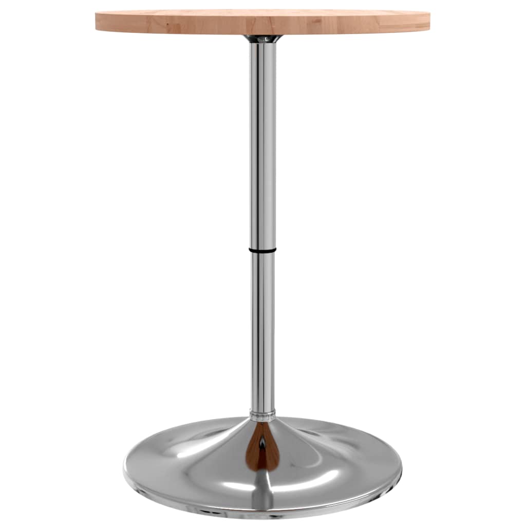 Mesa Alta De Madera Maciza De Haya Ø50x90,5 Cm_4