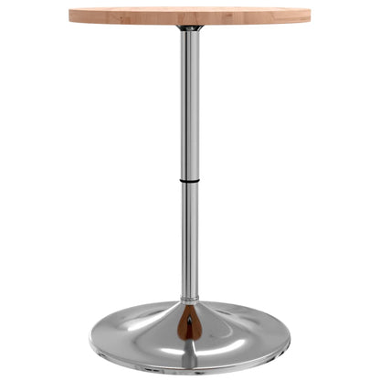 Mesa Alta De Madera Maciza De Haya Ø50x90,5 Cm_4